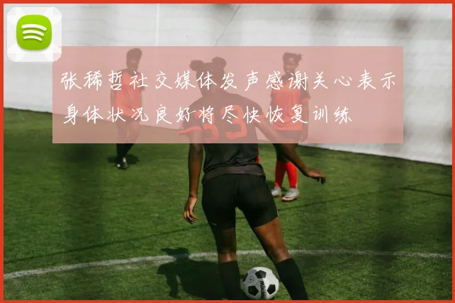 张稀哲社交媒体发声感谢关心表示身体状况良好将尽快恢复训练